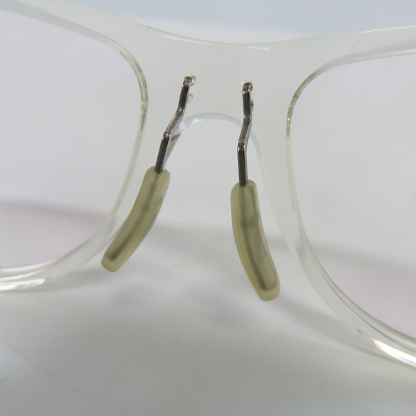 実際に弊社で買取させて頂いたic! berlin/アイシーベルリン harmonic oscillator メタル/セル 眼鏡/メガネフレーム/アイウェア クリアの画像 4枚目