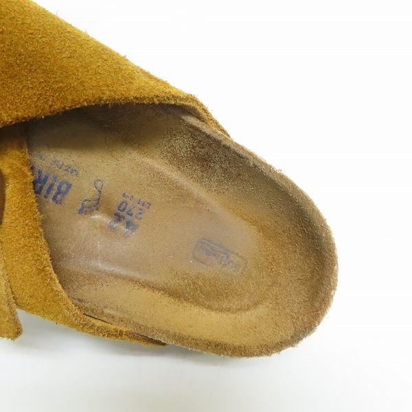 実際に弊社で買取させて頂いたBIRKENSTOCK/ビルケンシュトック ZURICH BS/チューリッヒ スエード サンダル 1009534/42の画像 4枚目