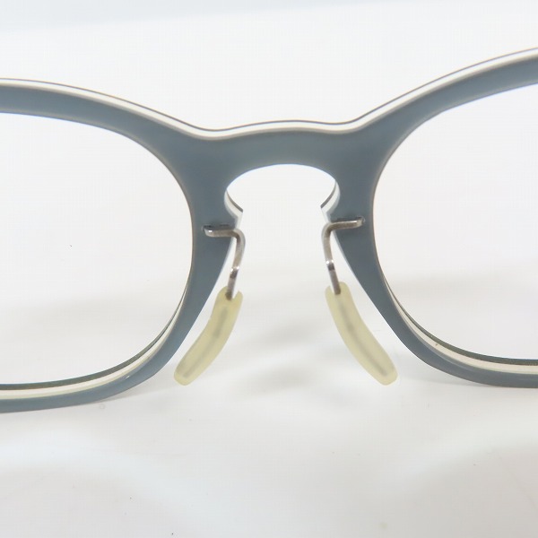 実際に弊社で買取させて頂いたic! berlin/アイシーベルリン linearity メタル/セル デミ柄 眼鏡/メガネフレーム/アイウェアの画像 4枚目