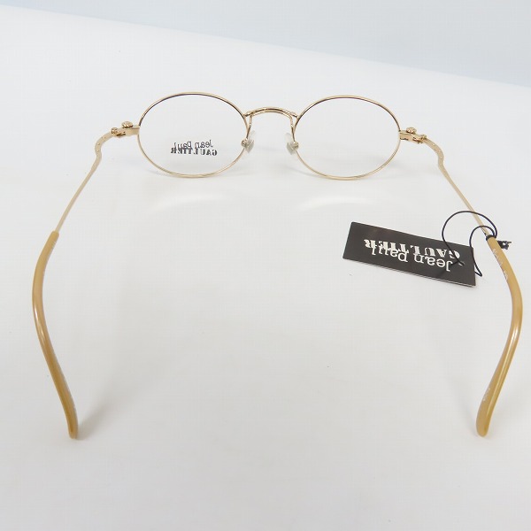 実際に弊社で買取させて頂いたJean Paul GAULTIER/ジャンポールゴルチエ メガネフレーム 55-6105の画像 3枚目