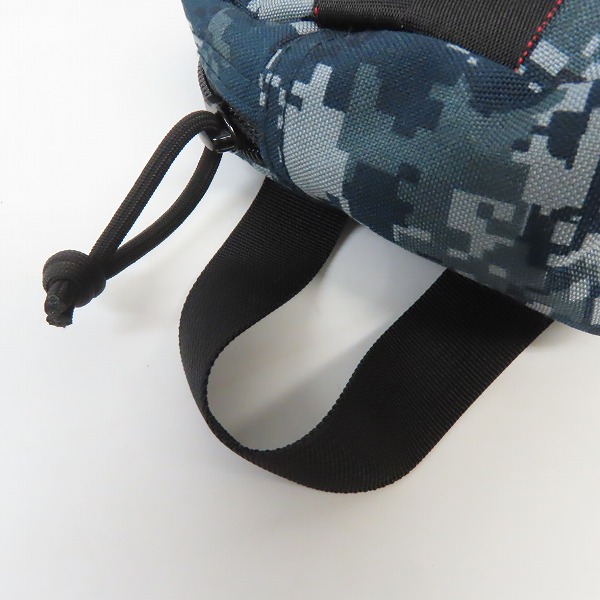 実際に弊社で買取させて頂いたBRIEFING/ブリーフィング 迷彩 カモ ポーチ セカンドバッグの画像 4枚目