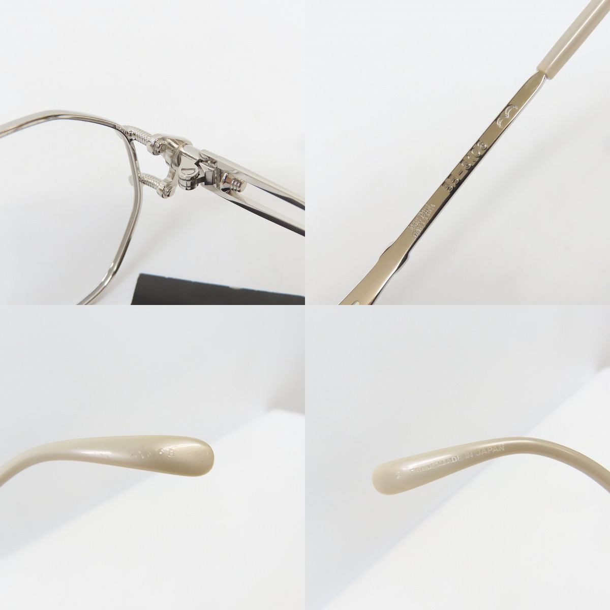 実際に弊社で買取させて頂いたJean Paul GAULTIER/ジャンポールゴルチエ メガネフレーム 55-6106の画像 6枚目