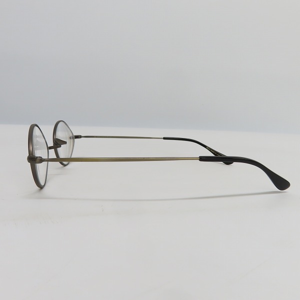実際に弊社で買取させて頂いたOLIVER GOLDSMITH/オリバーゴールドスミス Diamond/ダイヤモンド メガネフレーム Antique Silverの画像 2枚目