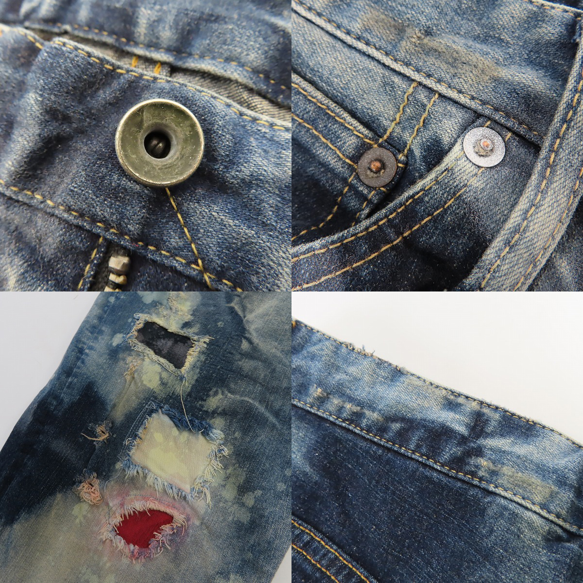 実際に弊社で買取させて頂いたLGB/ルグランブルー SARROUEL -B2D+BR+L サルエル パンツ 77709BL/26の画像 6枚目