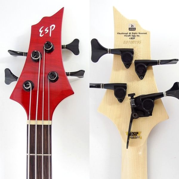 実際に弊社で買取させて頂いた★【美品】ESP/イーエスピー BTL Roselia LISA Ⅱ Lisa Imai Signature Model/今井リサ エレキ4弦ベース ギグケース付の画像 3枚目