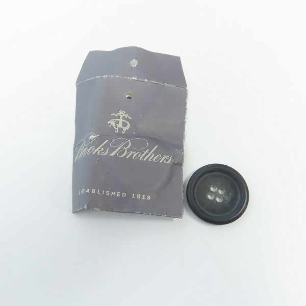 実際に弊社で買取させて頂いたBROOKS BROTHERS/ブルックスブラザーズ レザー ロングコート/Mの画像 8枚目