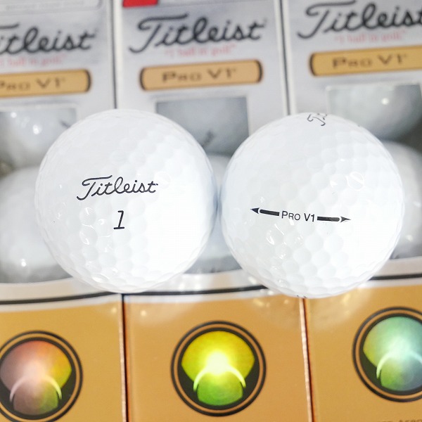 実際に弊社で買取させて頂いた(2)【未使用】Titleist/タイトリスト PRO V1 ゴルフボール 1ダースの画像 1枚目