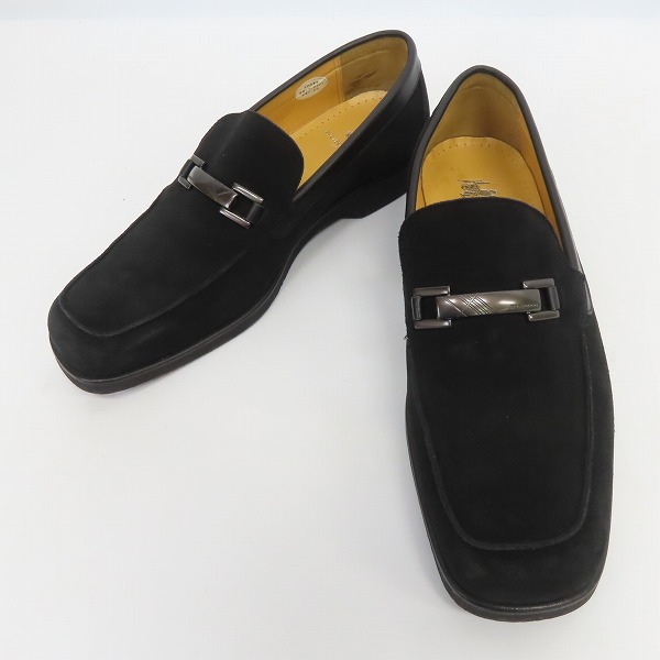実際に弊社で買取させて頂いたBURBERRY/バーバリー レザーローファーシューズ/BU1372/25.5