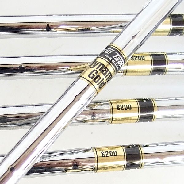 実際に弊社で買取させて頂いたTitleist/タイトリスト FORGED 695CB フォージド アイアン ＃3-9,Pw 8本セット Dynamic Gold FLEX：S200の画像 5枚目