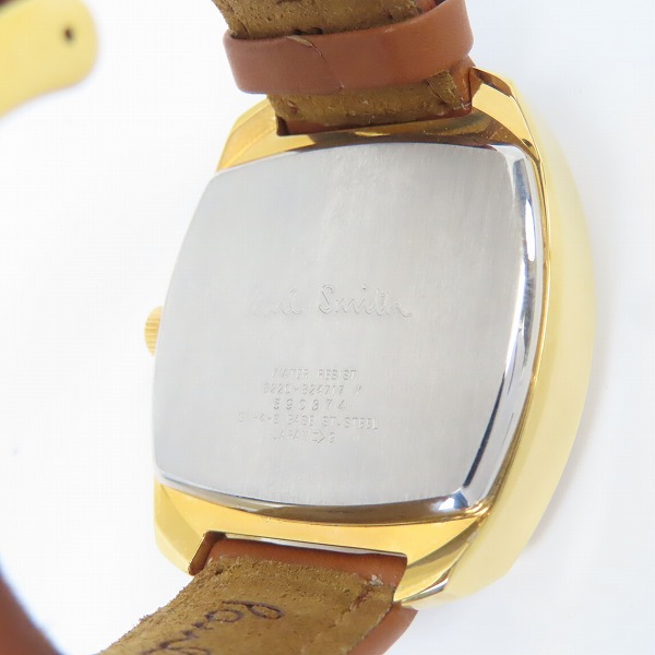 実際に弊社で買取させて頂いたPaul Smith/ポールスミス AUTOMATATIC 自動巻き アナログ腕時計/8220-824717の画像 3枚目