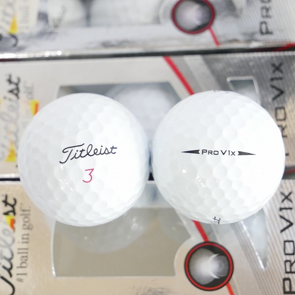 実際に弊社で買取させて頂いた【未使用】Titleist/タイトリスト PRO V1X ゴルフボール 1.5ダースの画像 2枚目