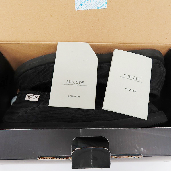 実際に弊社で買取させて頂いたWACKOMARIA×SUICOKE/ワコマリア×スイコック ロゴ スウェード スリッポン OG-105CoWM-B/28の画像 8枚目