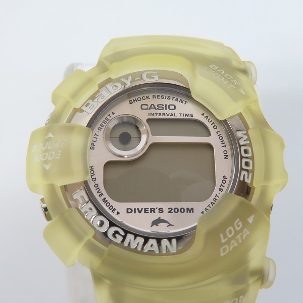 BABY-G/ベビーG FROGMAN/フロッグマン イルクジ スケルトン BGW-103K
