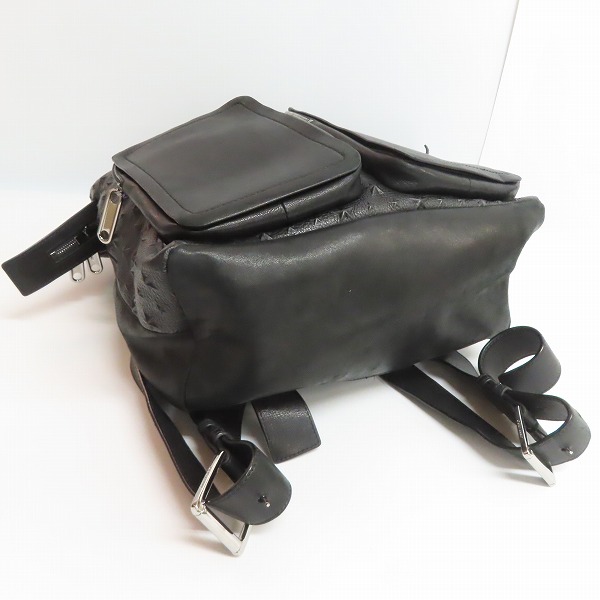 実際に弊社で買取させて頂いたJIMMY CHOO/ジミーチュウ LENNOX スターエンボス バックパック/リュックサックの画像 2枚目
