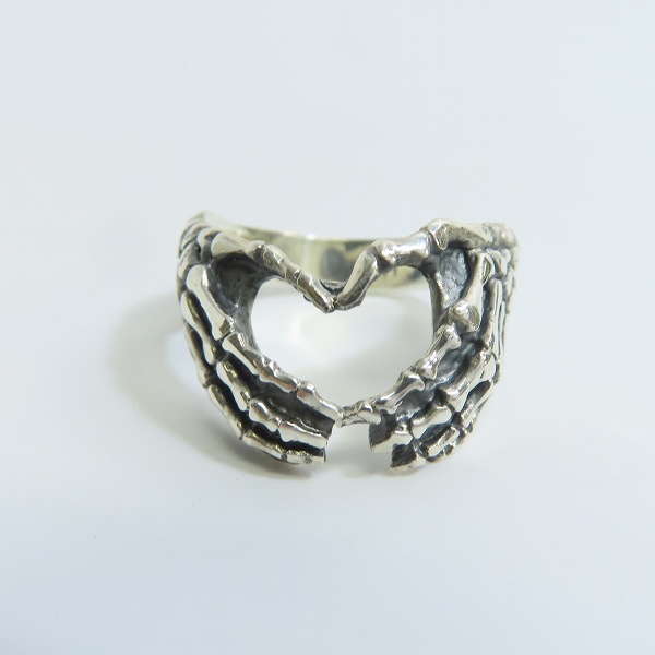 実際に弊社で買取させて頂いたCRAZY PIG/クレイジーピッグ HANDS OF LOVE/ハンズオブラブ リング 19.5号の画像 1枚目