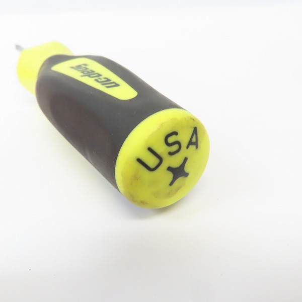 実際に弊社で買取させて頂いたSnap-on/スナップオン ソフトグリップ/イエロー プラス/マイナス ドライバーセット SGDX60BHVの画像 6枚目