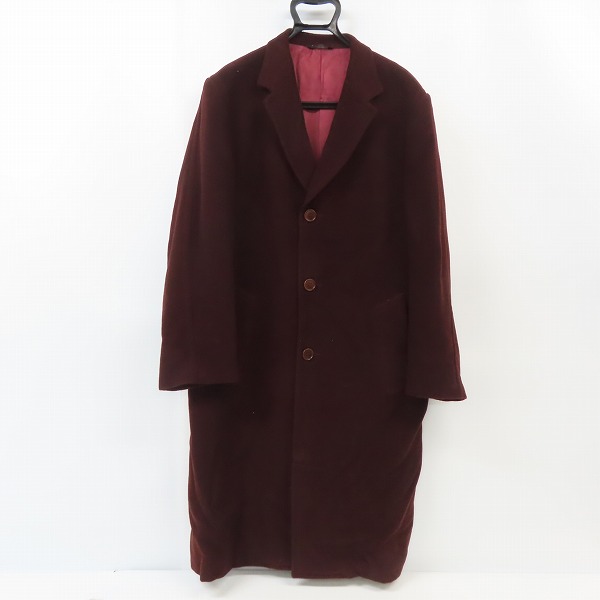 実際に弊社で買取させて頂いたPaul Smith/ポールスミス イタリア製 ウール ロングコート/40
