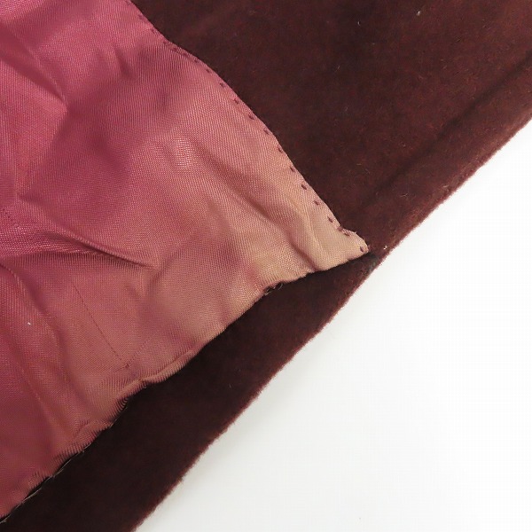 実際に弊社で買取させて頂いたPaul Smith/ポールスミス イタリア製 ウール ロングコート/40の画像 4枚目