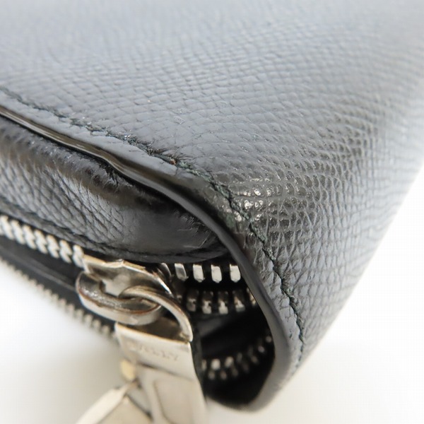 実際に弊社で買取させて頂いたBALLY/バリー ラウンドファスナー 長財布の画像 9枚目