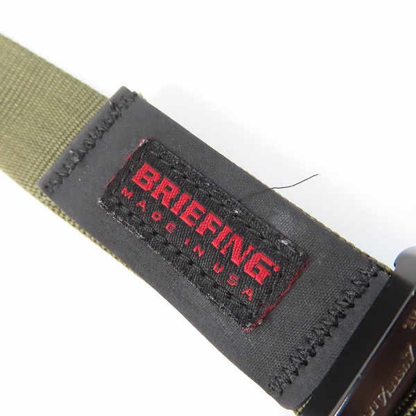 実際に弊社で買取させて頂いたBRIEFING/ブリーフィング COBRA(R) BUCKLE BELT コブラバックルベルト BRA221G04の画像 3枚目