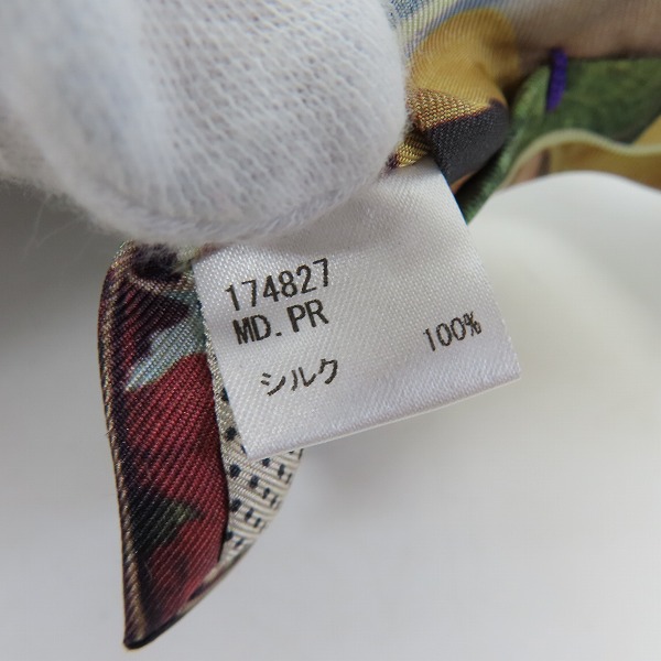 実際に弊社で買取させて頂いたPaul Smith/ポールスミス Collection フラワー/絵画 総柄 シルクネクタイの画像 2枚目