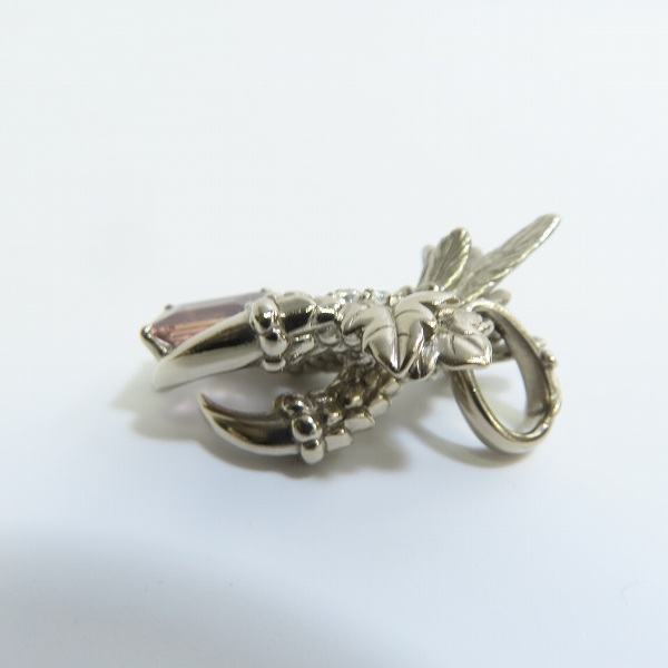 実際に弊社で買取させて頂いた【ギャラ付き】BloodyMary/ブラッディマリー K18ig グロウペンダント w/ピンクサファイアの画像 3枚目