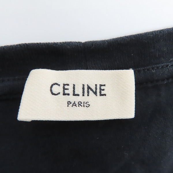 実際に弊社で買取させて頂いた【JPタグ】CELINE/セリーヌ クラシック Tシャツ/CELINEプリントジャージー 2X308916G/XLの画像 2枚目