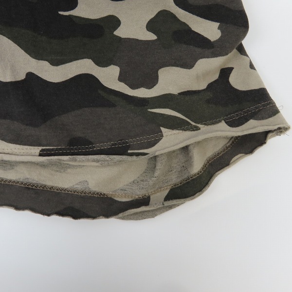 実際に弊社で買取させて頂いたHYDROGEN/ハイドロゲン スカル カモ 半袖 Tシャツ/Sの画像 7枚目