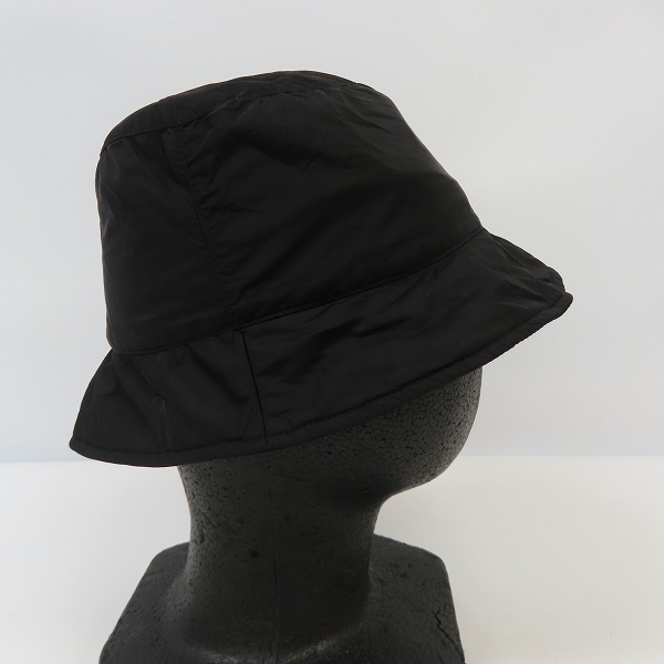 実際に弊社で買取させて頂いたPRADA/プラダ バケットハット ブラックの画像 2枚目