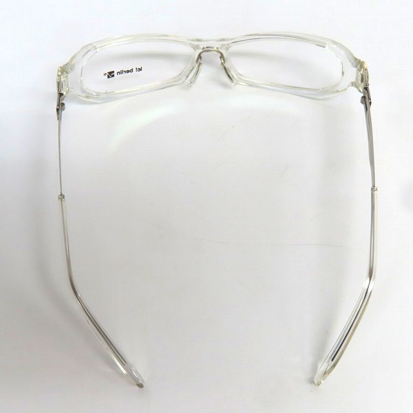 実際に弊社で買取させて頂いたic! berlin/アイシーベルリン resi メタル/セル 眼鏡/メガネフレーム/アイウェア クリアの画像 3枚目