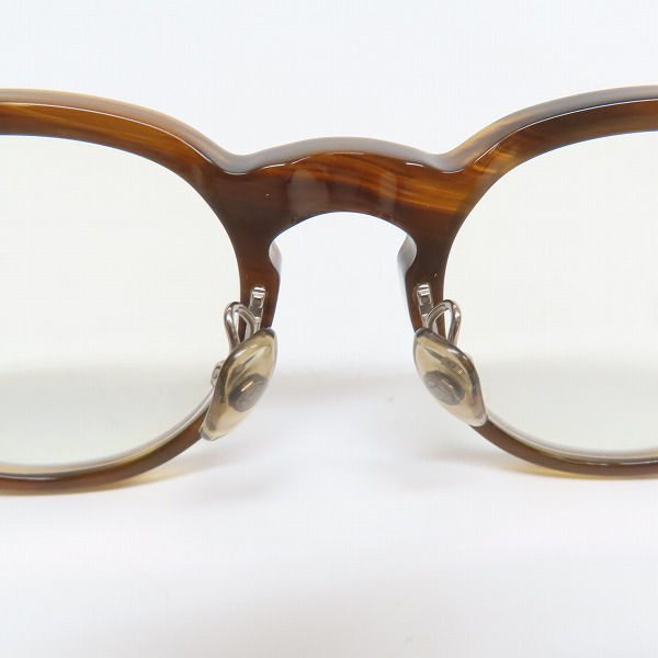 実際に弊社で買取させて頂いた999.9/フォーナインズ ネオプラスチックフレーム 度入り アイウエア/メガネフレーム NP-47の画像 4枚目