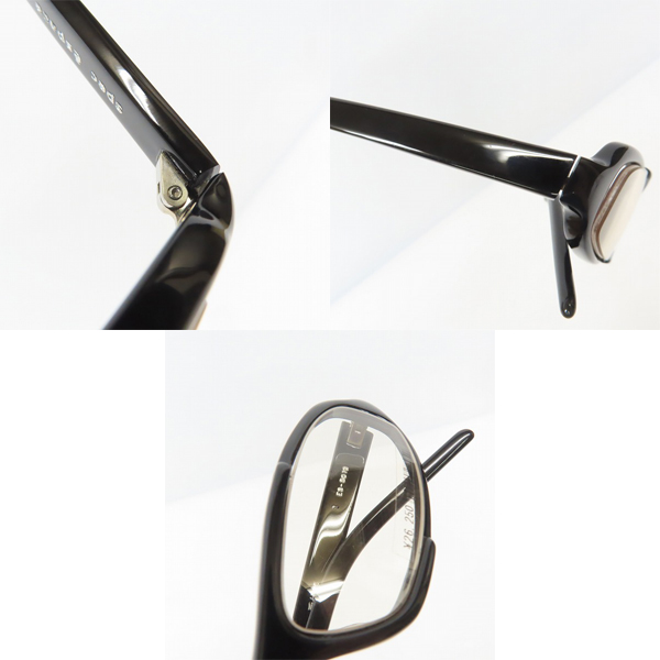 実際に弊社で買取させて頂いたspec espace/スペックエスパス 眼鏡/メガネフレーム 手仕事 ES-5019の画像 7枚目