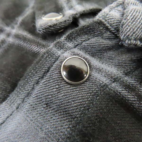 実際に弊社で買取させて頂いたLGB/ルグランブルー SHIRT-G/MID+BREACH グラデーション チェックシャツ 6106HCC/0の画像 5枚目