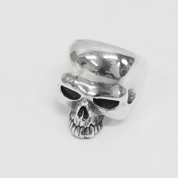 実際に弊社で買取させて頂いたCRAZY PIG/クレイジーピッグ EVIL SKULL エビル スカルリング 18号