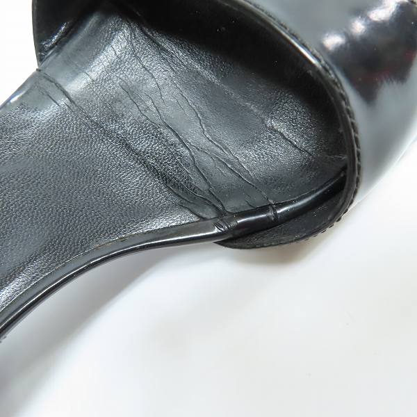 実際に弊社で買取させて頂いたPRADA/プラダ パンプス ブラック 36の画像 6枚目