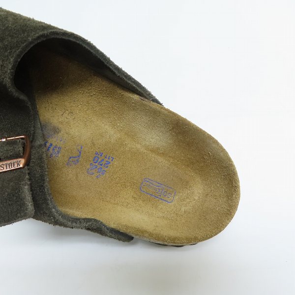実際に弊社で買取させて頂いたBIRKENSTOCK/ビルケンシュトック ZURICH BS/チューリッヒ スエード サンダル 1009530/42の画像 4枚目