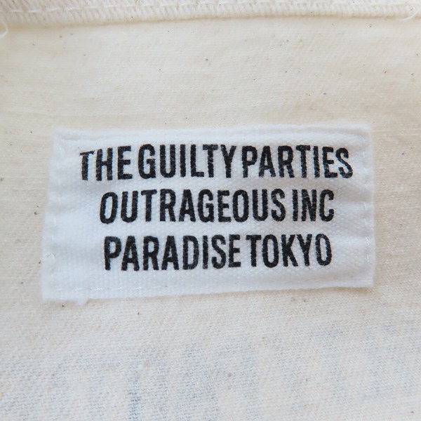 実際に弊社で買取させて頂いたWACKO MARIA/ワコマリア GUILTY PARTIES 17FW NUDE GIRL TOTE BAG/トートバッグの画像 4枚目