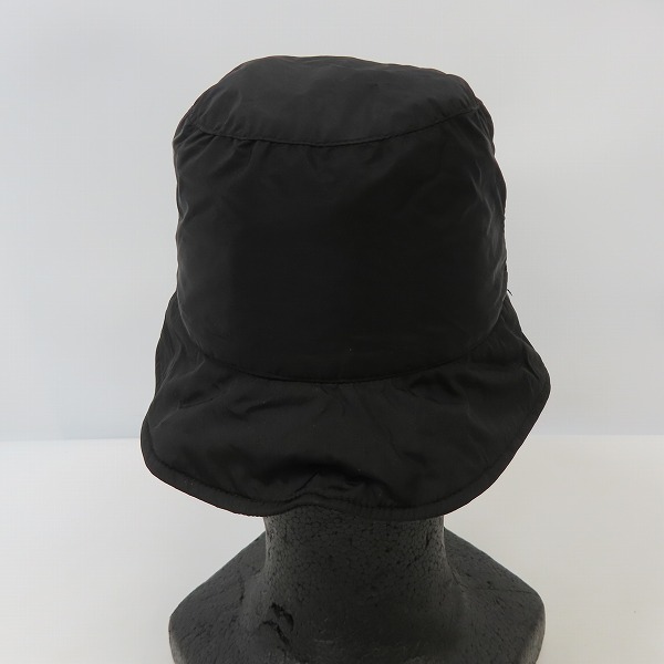 実際に弊社で買取させて頂いたPRADA/プラダ バケットハット ブラックの画像 3枚目