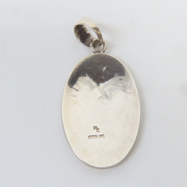 実際に弊社で買取させて頂いたHopi/ホピ族 Marcus Coochwikvia/マーカスクーチウィクヴィヤ作 コヨーテ ペンダント/トップの画像 1枚目