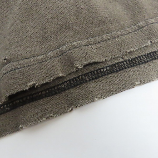 実際に弊社で買取させて頂いたNUMBER (N)INE/ナンバーナイン ダメージ加工 ギター スカル クラッシュ Tシャツ/カットソー 3の画像 5枚目