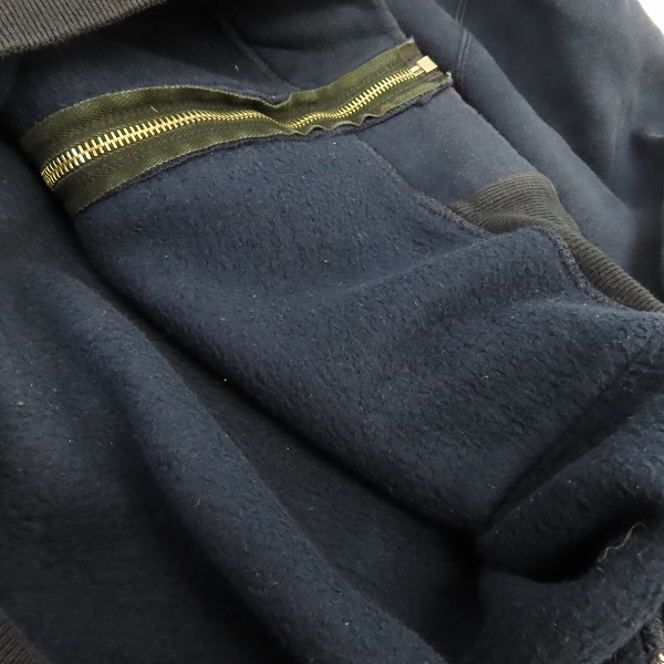 実際に弊社で買取させて頂いたTHE FLAT HEAD/フラットヘッド プリント ジップアップパーカー Lの画像 8枚目