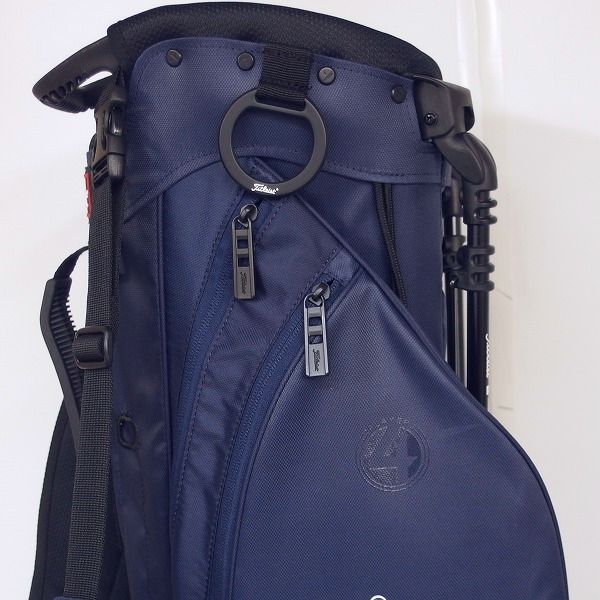 実際に弊社で買取させて頂いたTitleist/タイトリスト Players 4/プレイヤーズ4 TB21SX4 NV スタンドキャディバッグ ネイビーの画像 5枚目