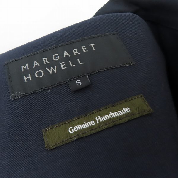 実際に弊社で買取させて頂いたMACKINTOSH × MARGARET HOWELL/マッキントッシュ × マーガレットハウエル イギリス製 ゴム引きダッフルコート Sの画像 2枚目