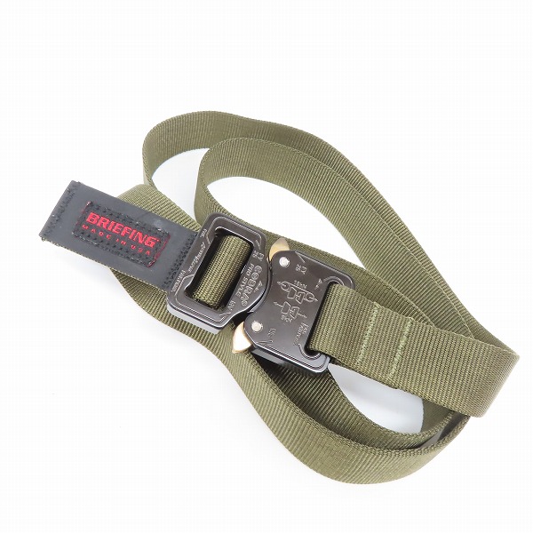 実際に弊社で買取させて頂いたBRIEFING/ブリーフィング COBRA(R) BUCKLE BELT コブラバックルベルト BRA221G04