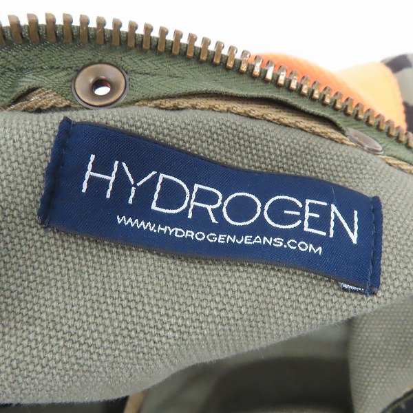 実際に弊社で買取させて頂いたHYDROGEN/ハイドロゲン スカル総柄 ボストンバッグの画像 4枚目