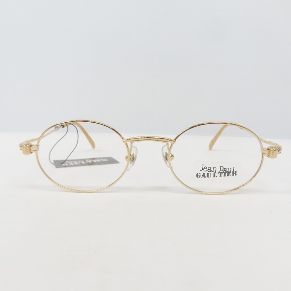 実際に弊社で買取させて頂いたJean Paul GAULTIER/ジャンポールゴルチエ メガネフレーム 55-6105の画像 1枚目