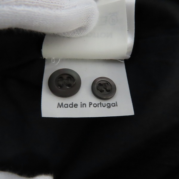 実際に弊社で買取させて頂いたDries Van Noten/ドリスヴァンノッテン 長袖シャツ ブラック/36の画像 5枚目