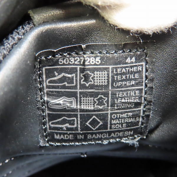 実際に弊社で買取させて頂いたHUGO BOSS/ヒューゴボス ハイカットスニーカー 50327285/44の画像 5枚目