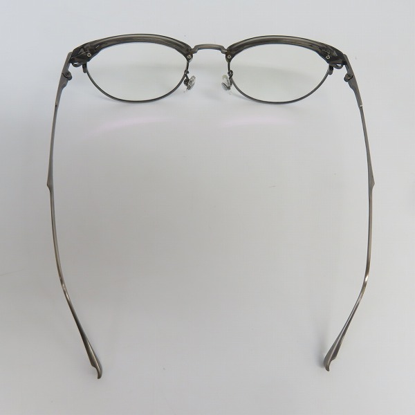 実際に弊社で買取させて頂いた999.9/フォーナインズ Titanium ブロー  M-66 アイウエア/メガネフレームの画像 3枚目
