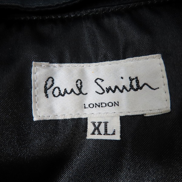 実際に弊社で買取させて頂いたPaul Smith LONDON/ポールスミスロンドン フリースライナー付き ステンカラーコート PS-259N/XLの画像 4枚目